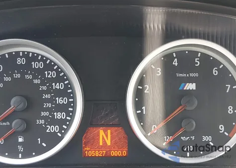 2008 BMW M6 z USA, uszkodzony, nr VIN WBSEK93578CY79348